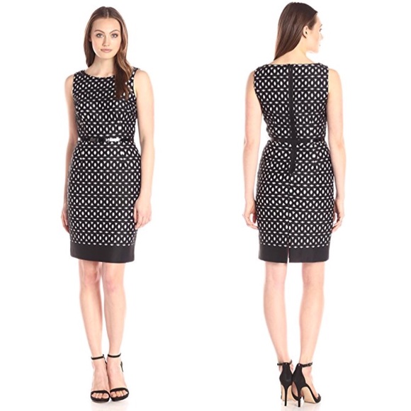 Calvin Klein laser cut dress - Picture 1 of 7